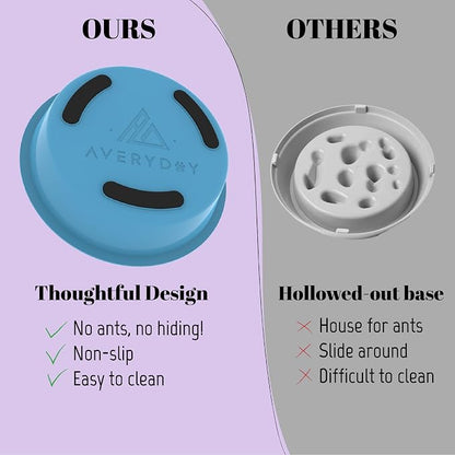 AVERYDAY Slow Feeder Dog Bowls for Large Breeds Fits Raised Feeding Station - Image 6