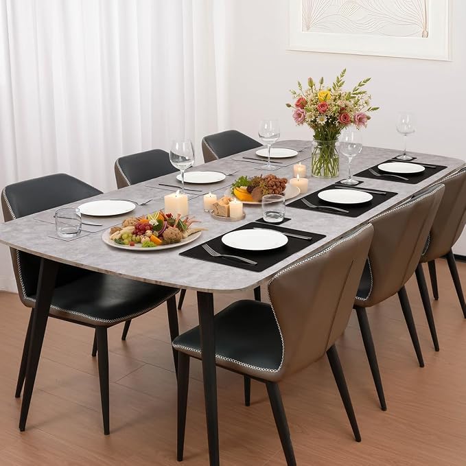 Vinyl Placemats Set of 4, Dual Sided Place Mats - Image 8