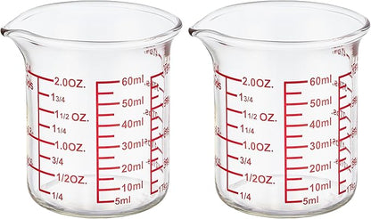 High Borosilicate Glass Measuring Cup-V-Shaped Spout，Glass Measuring Beaker by AckersBORO33