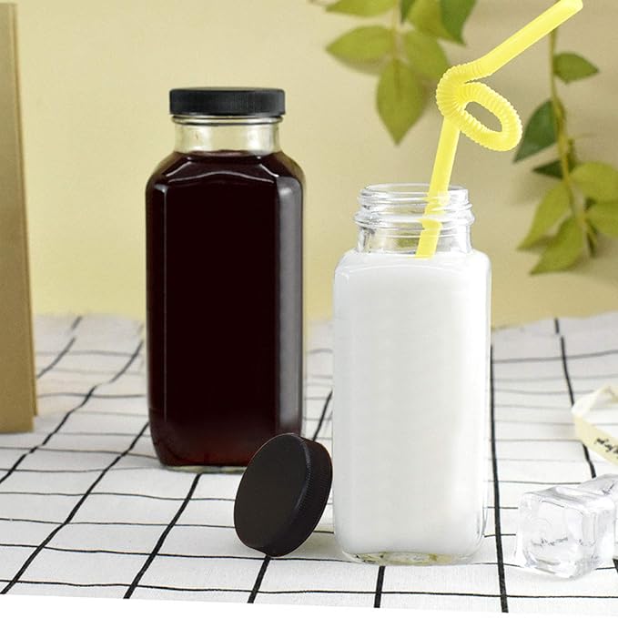 Beverages Drinking Bottles 12oz, Glass Water Botttle - Image 7