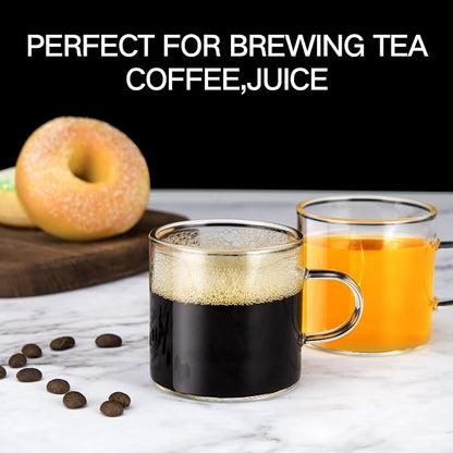 YMMIND 6-Pack 4oz Espresso Cups Espresso Shot Glasses - Image 6