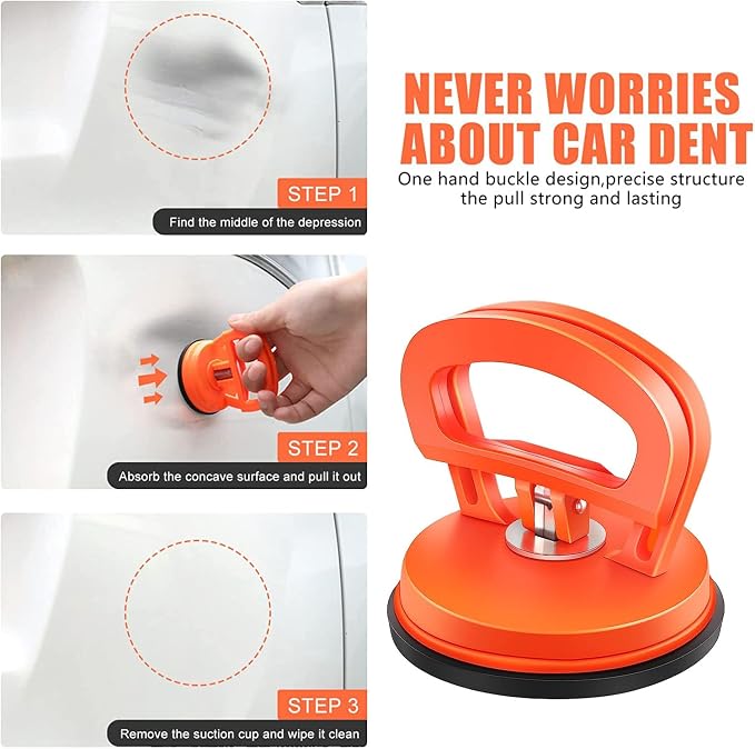 2 Pack Dent Puller, Car Dent Puller, Suction Cup Dent Puller Handle Lifter - Image 2