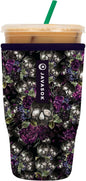 Sok It JavaSok Iced Coffee & Cold Soda Insulated Neoprene Cup Sleeve (After Dark, Large: 30-32oz)