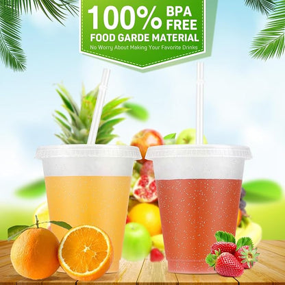 Roshtia 24 Pack Plastic Tumblers - Image 3