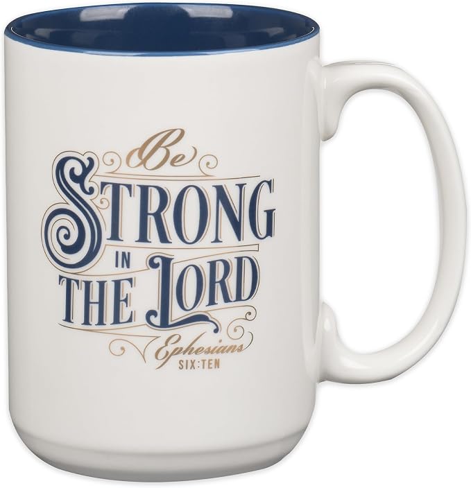 Christian Art Gifts Large Inspirational Scripture Ceramic Coffee & Tea Mug – by ChristianArtGifts