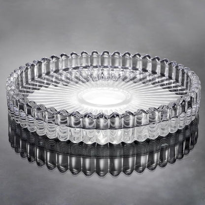 Elsjoy 12 Pack 4 Inch Modern Clear Coaster Set, Round Pillar Candle Holder - Image 6