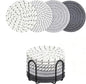 Coasters Set of 8 for Drinks by Unknown
