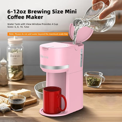 Horavie Mini Single Serve Coffee Maker - Image 6