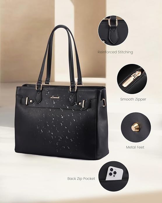 LOVEVOOK Laptop Tote Bag for Women Work, Teacher Tote Bag - Image 6