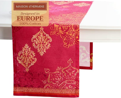 Maison d' Hermine Table Runner 100% Cotton 14.50" x 108" | Table Runners 108 by MaisondHermine