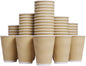 Hot Paper Cups_12 oz Disposable Insulated Corrugated Sleeve Ripple Wall Paper by Unknown