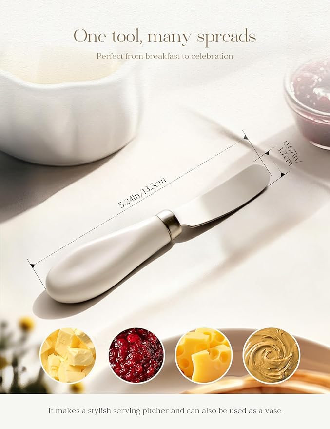 Stainless Steel Butter Spreader Knife 2 Pack - Image 3