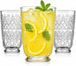 Set of 4 Vintage Beaded Highball Glasses by MosJos