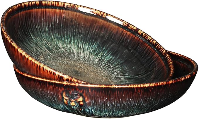 39 oz Ceramic Bowl Set, Salad Bowl, Pasta Bowl, Serving Bowl, Dinner Bowl by Jinsongdafa