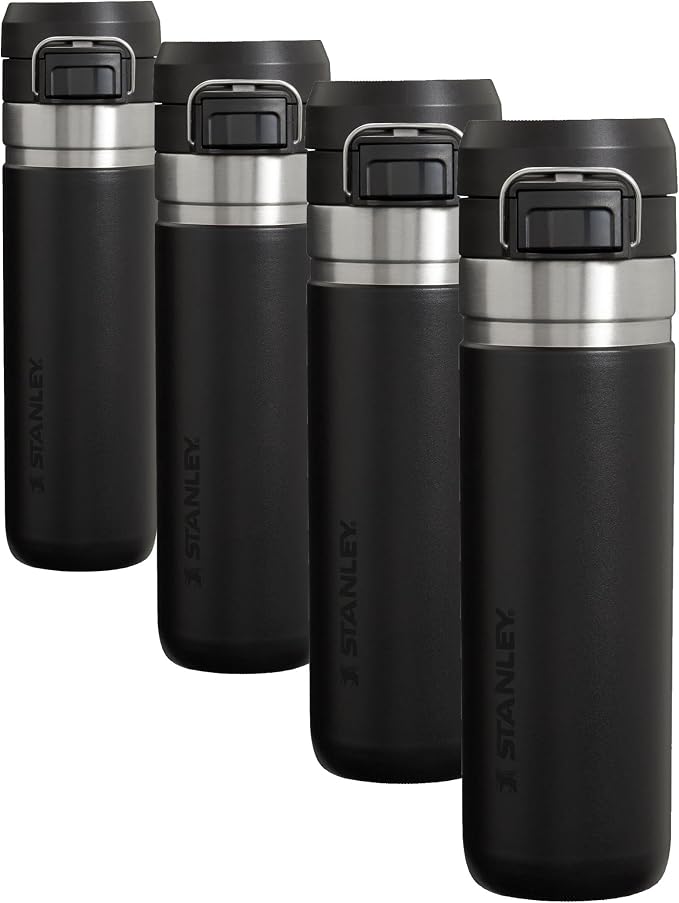 Stanley Quick Flip GO Water Bottle 24 oz, Push Button Lid | Leakproof and by Unknown
