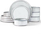 LIANYU 12 Piece Dinnerware Dishes Sets by LIANYU