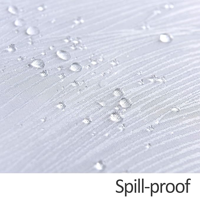 maxmill Jacquard Table Cloth Waving Pattern Water Resistant Wrinkle Resistance Heavy Weight Soft Tablecloth for Kitchen Dinning Tabletop Decoration Oblong 60 x 140 Inch White