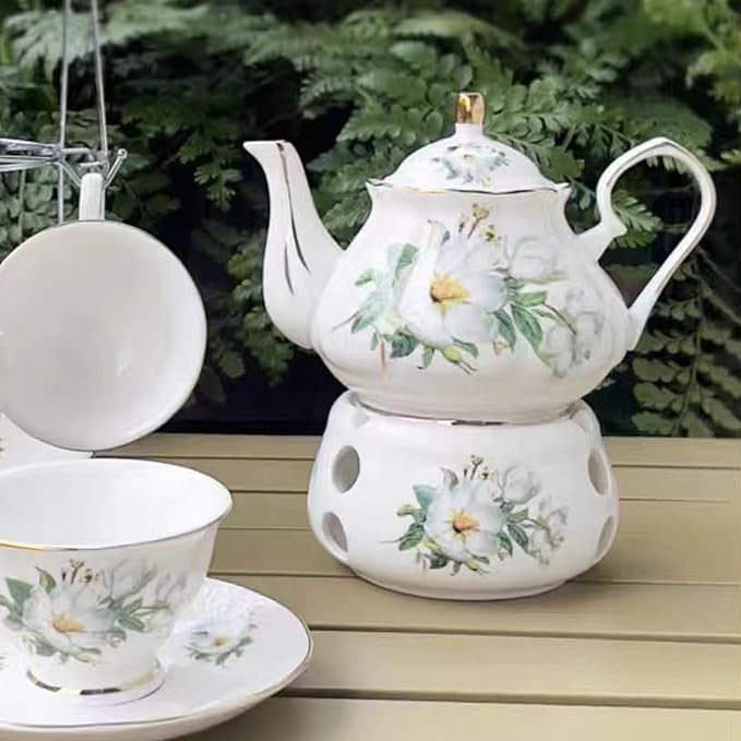 Ceramic Coffee Tea Gift Sets, European Luxury Tea Set, Suitable as A Gift - Image 2