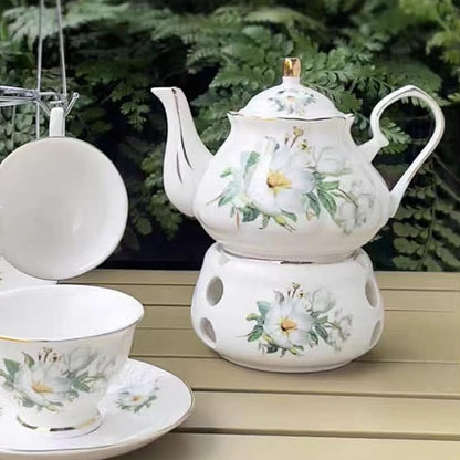 Ceramic Coffee Tea Gift Sets, European Luxury Tea Set, Suitable as A Gift - Image 2