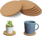6Pcs Cork Coasters, Tivnhuils 3.9 inch Coasters, Coasters Set by Tivnhuils