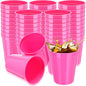 Yungyan 50 Pack 16 oz Stadium Cups Reusable Plastic Cups Blank Drink Stadium by Yungyan