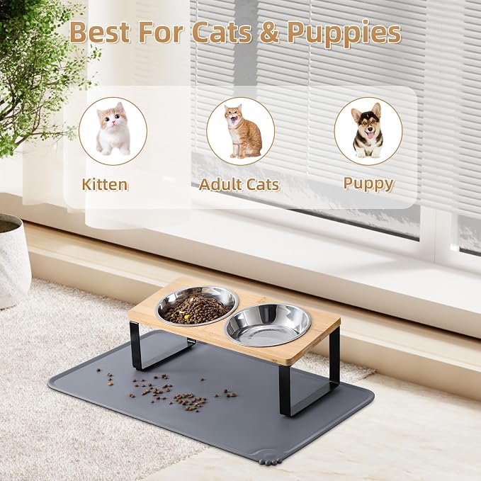 Upgraded Elevated Cat Bowls - Image 6