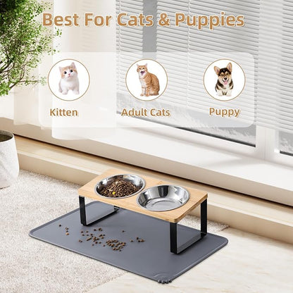 Upgraded Elevated Cat Bowls - Image 6