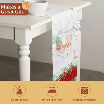 Maison d' Hermine Table Runner 100% Cotton 14.50" x 108" | Table Runners 108 - Image 5