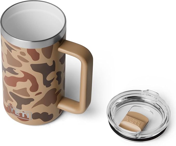 YETI Rambler 24 oz Ceramic Lined Stackable Mug 2.0, Vacuum Insulated, Stainless - Image 7