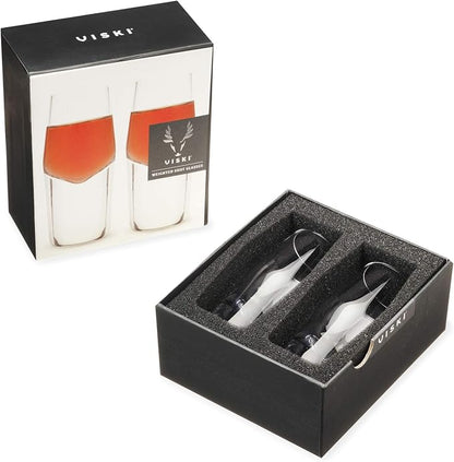 Viski Heavyweight Crystal Shot Glasses Set of 2 - Image 12