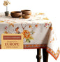 Maison d' Hermine Table Cloth Rectangle Table 100% Cotton 70 x 120 Inches Fall Tablecloth Reusable Everyday Use for Thanksgiving Christmas Decorations Dining Farmhouse Party (Kelim - Prairie)