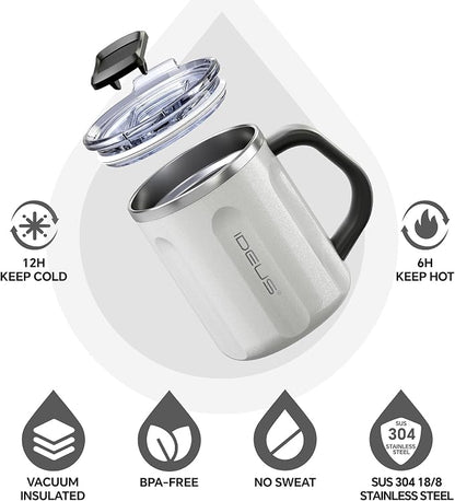 Ideus 16 oz Insulated Coffee Mug - Image 2