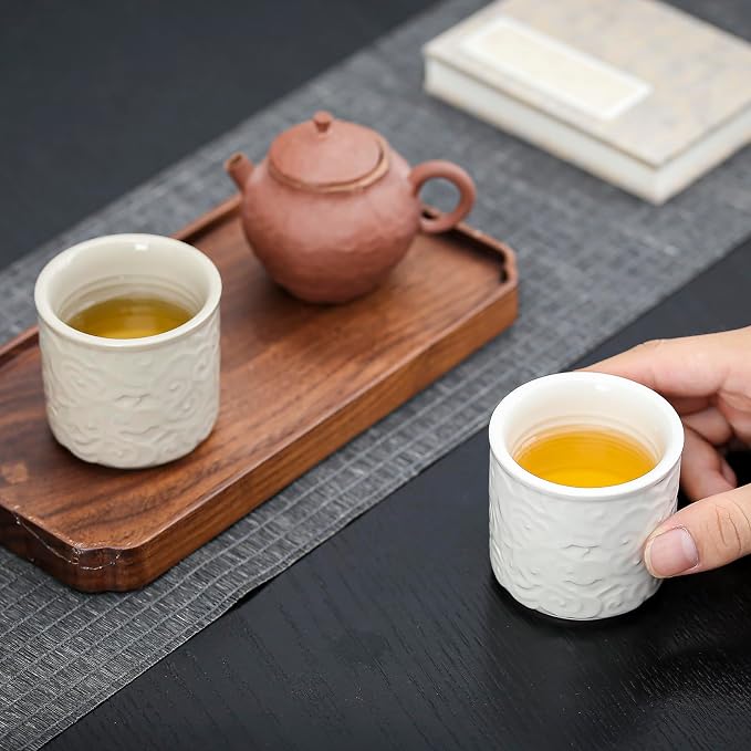 Ceramic Espresso Cups Set of 2-3oz Demitasse Cups - Image 8