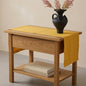 Solino Home 100% Pure Linen Table Runner Mustard Yellow, Fete 14 x 60 in | by SolinoHome