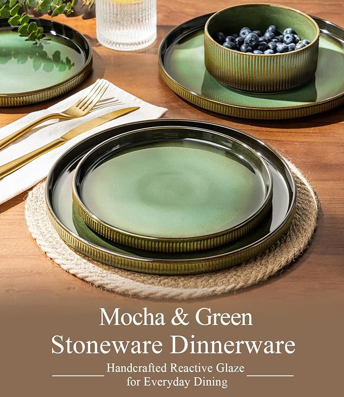 GBHOME Stoneware Dinnerware Sets - Image 4