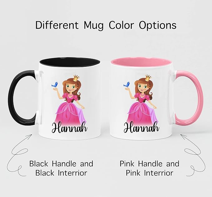 Personalized Mug for Kids, Girls | Customized Hot Chocolate, Coffee & Tea Cup | - Image 4