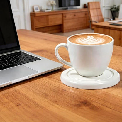 Absorbent Diatomaceous Earth Coasters Set of 6, - Image 4