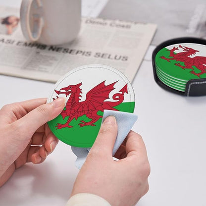 Welsh Flag Coasters for Drinks - Image 5