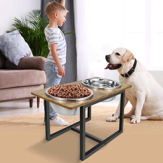 Elevated Dog Bowls for Large Dogs, Raised Dog Bowl Stand - Image 7