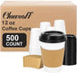Clawsoff 500 Pack 12 oz Disposable Coffee Cups by BuyNow
