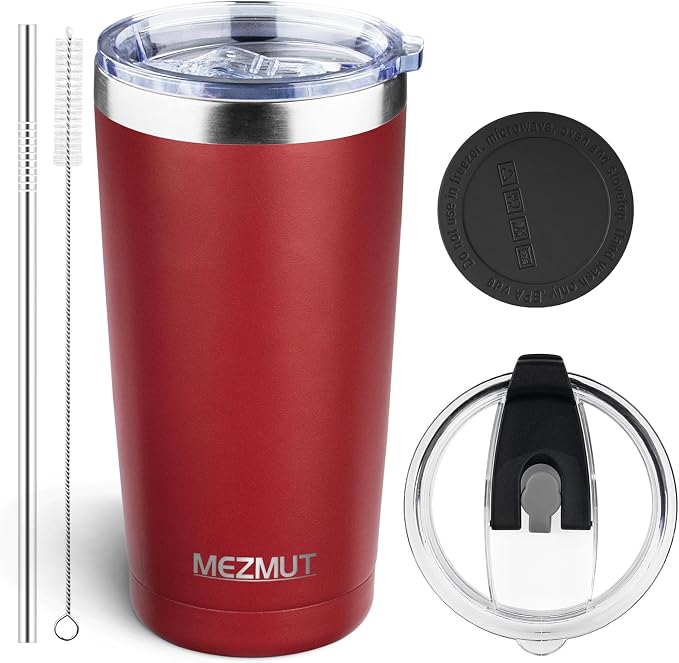 MEZMUT 20oz Insulated Tumbler Cup Travel Coffee Mug by MEZMUT