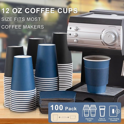 SIUQ 500 Pack 12 oz Coffee Cups - Image 3