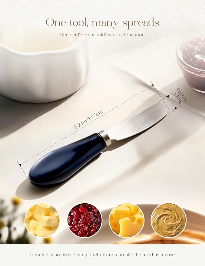 Stainless Steel Butter Spreader Knife 2 Pack - Image 3
