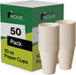 EconoHome 10 oz 50 Pack Disposable Coffee Paper Cups by EconoHome