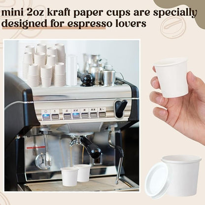 100 Sets 2 oz Disposable Espresso Cup - Image 6