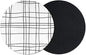 Modern Minimalist Lines Coasters Set of 2, Absorbent Coasters by Unknown