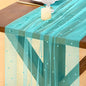Pearl Table Runner Summer Tulle Gauze Sheer Wedding Party Home Decor | Teal by Socomi