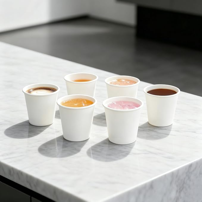 Espresso to Go Cups, Disposable Paper Cups, Travel Cups, 4oz Paper Cups - Image 6