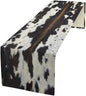 Cow Skin Print Table Runner, Rustic Cottage Country Farmhouse Animal Fur Skin by SHElifestyle