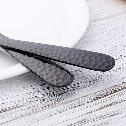 Salad Spoon and Fork Set, 12 Inch Stainless Steel Salad Server, Dishwasher Safe - Image 4